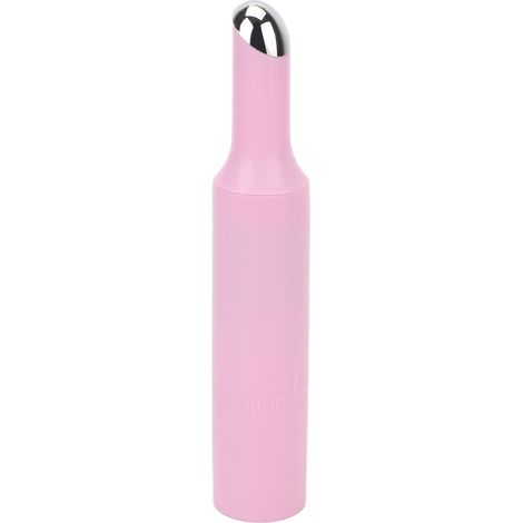 Mini appareil de massage des yeux anti-cernes, vibrant et pour atténuer les ridules (rose) (1/5)