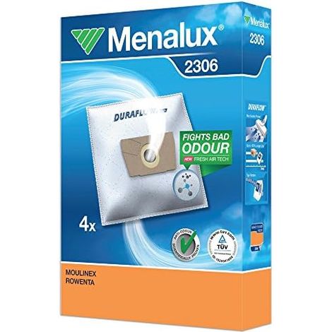 Accesorio Menalux 2306 bolsas aspiradora blancas duraderas (1/3)