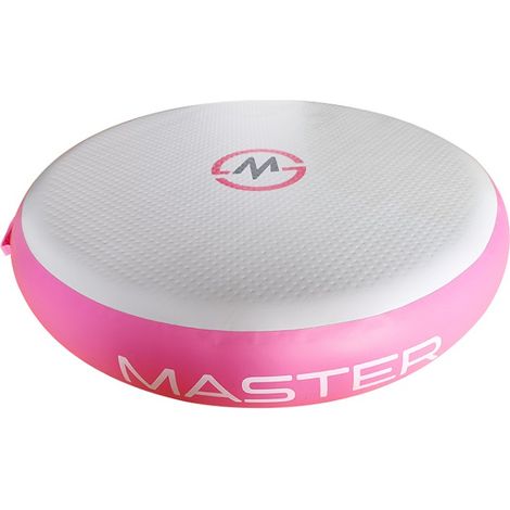 Tappetino da ginnastica circolare Airspot Master, diametro 100 x 20 cm, rosa-grigio. (1/5)