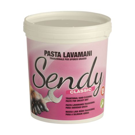Sendy classic nettuno pate a' laver les mains 1 litre efficace contre les salissures grasses a' usage industriel
