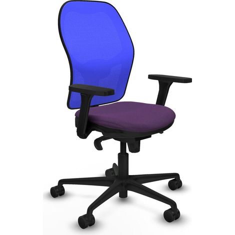 piqueras-y-crespo Silla de oficina moderna morada ajustable