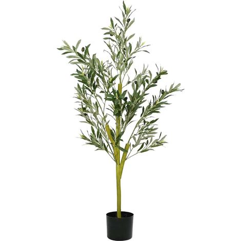 Olivenbaum Künstlich 450 Blätter 120 cm Grün