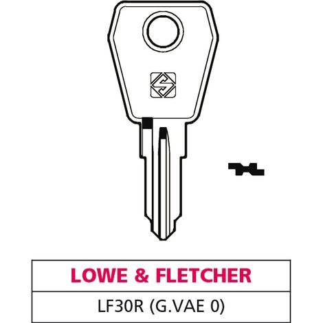 Silca CHIAVE OTTONE LF30R (G. VAE 0) LOWE & FLETCHER 10.00 pz