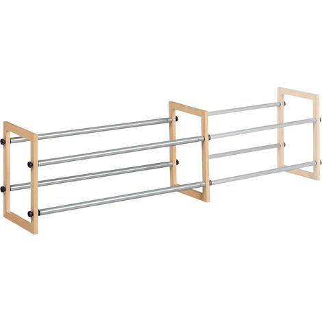 Zapatero abierto en madera y hierro extensible 1300010682 (1/3)