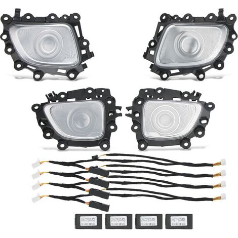 64-color midrange speaker cover, ambient light replacement for Mercedes-Benz C-Class W206 2022+ (1/5)