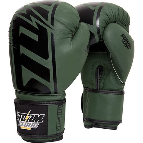 Gants de boxe StormCloud Bolt 2.0 kaki 10 oz (1/5)