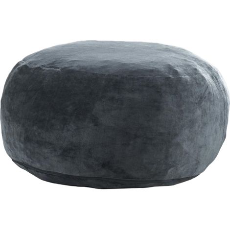 3FT Sitzsack für Erwachsene dunkelgrau Schaumstoff (1/5)