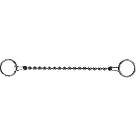 Kugelkette d.3,6mm 70cm lang mit 2 Splentringen