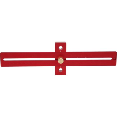 Règle de traçage bois pour menuisier 0270mm - Outil de marquage croisé