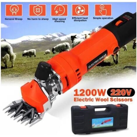 Tondeuse pour chien, 1200W, Cisailles à Laine électriques, cisaille électrique Professionnelle