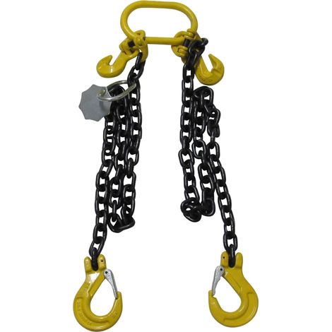 Lifting Chain Sling Grade 80 - Double Leg 1.5T (1500KG Bulk Bag Lifter G80)