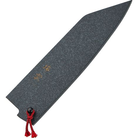 Saya Kanetsugu Zuiun Kiritsuke 18 cm Negro (1/5)