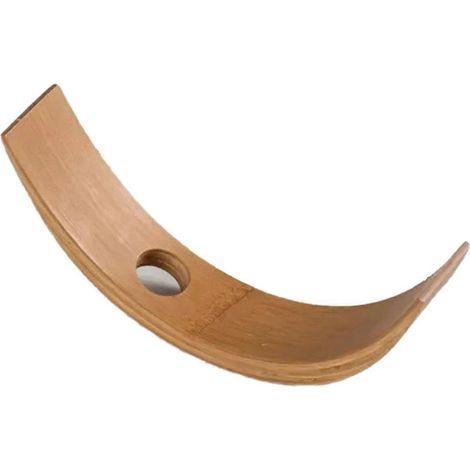 Porte-bouteilles en bambou Balance Red Wine Rack, décoration pour bouteilles de vin, B-- (1/5)