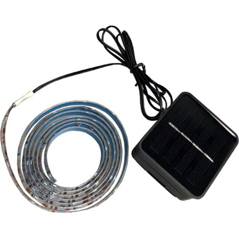 Barre lumineuse LED RGB à capteur pour panier de basket, éclairage solaire coloré 1,5 m, bande lumineuse intelligente pour terrain extérieur, kit de fixation pour arceau (1/5)