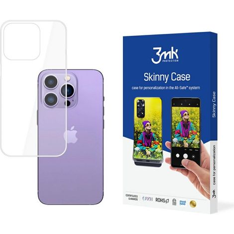Coque transparente 3MK pour iPhone 14 Pro