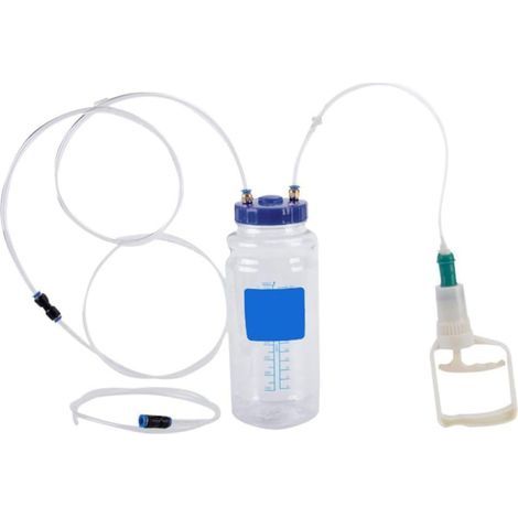 2L Manual Vacuum Pump for Engine Oil Change Hard Plastic Oil Transfer Tool Flexible PU Pipe Automotive Maintenance and Maintenance (1/5)