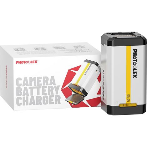Chargeur de Batterie, chargeur deux fentes avec port de charge rapide USB-C 30W, compatible avec Alpha A7V/A7III/A7IV/A7R V/A7R IV/A6700/A7R3/ ZV-E1/FX3/ZV-E10II (1/5)