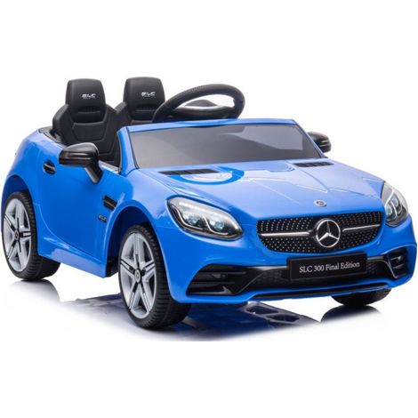 Luces LED para coche Mercedes SLC 300 con batería, control remoto MP3, color azul. (1/5)