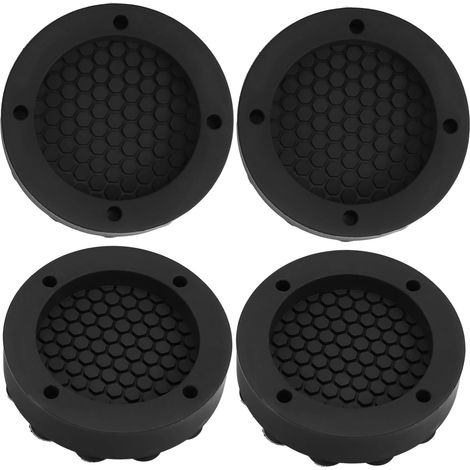 Lot de 4 patins de pieds pour machine à laver, rehausseurs robustes (1/5)
