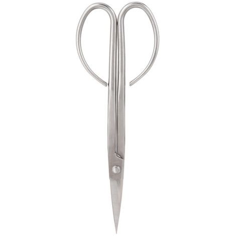 Pair Ciseaux en Acier Inoxydable 210mm pour Jardinage et Bonsaï Outil de Précision pour Boutures et Taille Fines-