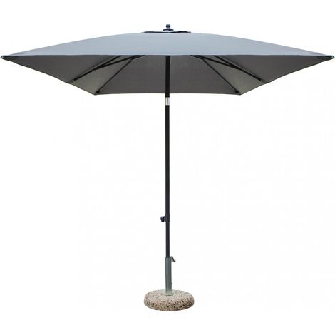 Ombrellone Nice Nero P/C 2 X 3 Telo Grigio (1/5)