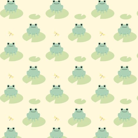 Tela decorativa para exteriores Oxford - motivo de ranas verdes I DR149 (1/5)