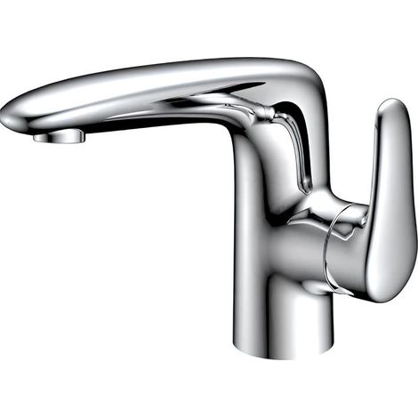 Robinet de lavabo sur plage 45 chrome collection Erymanthe (1/3)