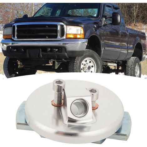 Kit de réparation d'adaptateur de jauge d'huile pour Ford 7.3L Powerstroke F-250 F-350 1994-2003 (EM-1047) Argent