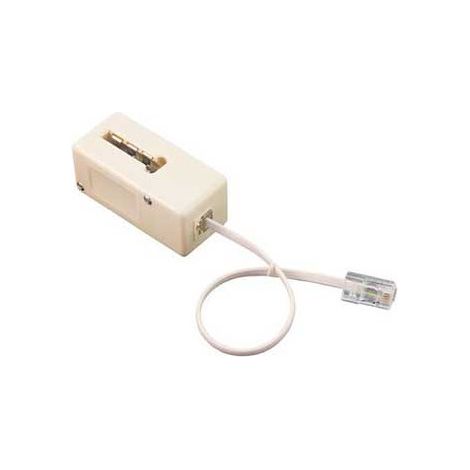 Adaptateur prise téléphone T femelle vers RJ45 mâle 10 cm – Connexion réseau pour dispositifs T – Compatible télécommunication – Erard (1/7)