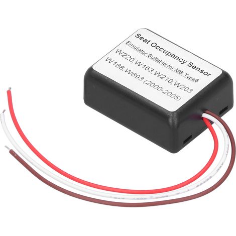 Capteur de présence de siège Émulateur Compatible Mercedes-Benz Classe S W220, Classe M W163, Classe E W210, Classe C W203, Classe A W168, Viano W639 (1/5)