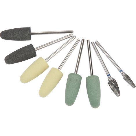 8 Stück HP Dental Resin Base Acryl Wolframkarbid Stahl Polierbohrer 2,35 mm (1/5)