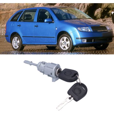 Le cylindre de serrure de porte 604837167 convient aux VW GOLF 4 IV BORA et SKODA Fabia I (SI-AT10058). (1/5)