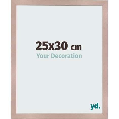 yd. - Cadre photo 25x30 - Rose Ancien - MDF - Bologna (1/5)
