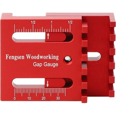 Jauge de profondeur en aluminium pour menuiserie et bricolage (1/5)