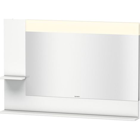 Miroir DuravitVERO 142x1200x800m avec éclairage blanc mat