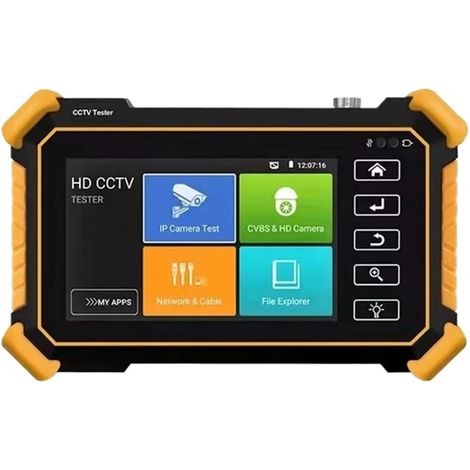 Testeur de vidéosurveillance prenant en charge la caméra IP Testeur Analogique De Caméra De Mise À Niveau De Vidéosurveillance IPC, Testeur De Moniteur, Caméra IP 8K, Test De Câble UTP IPC-1910 Plus C (1/2)