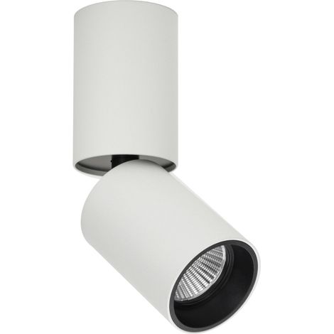 Faretto soffitto moderno bianco/nero tondo LED 12W Camali (1/5)