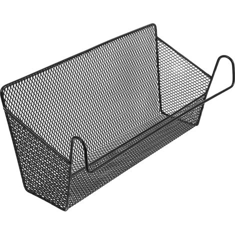 Panier Suspendu Grand Format en Fer, Rangement sans Perçage (1/4)