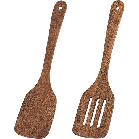 Holzspatel-Set – 2-teilig – Braun (1/5)