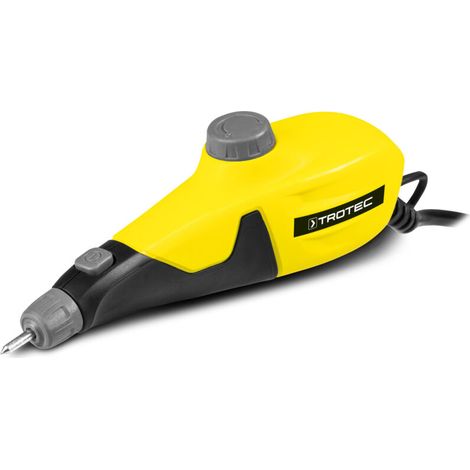 Trotec – 17-W-Elektrogravierer für Glas, Metall, Holz und Leder – Geschwindigkeit: 6000 Hübe/min – Tiefeneinstellung: 4 mm – 10–230 V