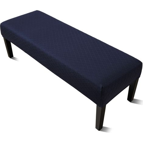 Housse De Banc - Jacquard Extensible Anti-Poussiere - Pour Banc De Salle A Manger Rembourre - 1 Piece (1/5)