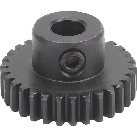 Engrenage droit en acier 30 dents, alésage 6mm, module 0.8, pièce industrielle 430310060030 (1/5)
