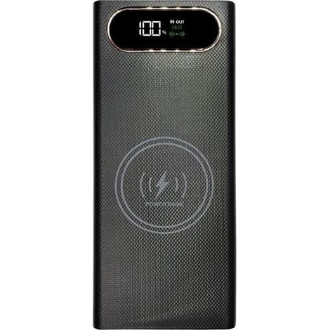Boîtier power bank sans batterie 10/12x 18650 22.5W QC3.0 PD3.0 Type-C charge sans fil 15W B (1/5)