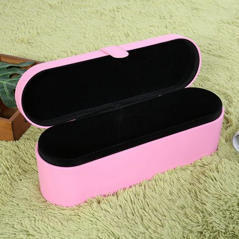 Boîte de rangement pour sèche-cheveux Dyson, résistante à l'humidité et aux chocs, sac de voyage rose (1/5)