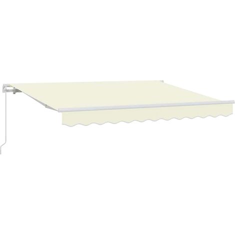 Maison Exclusive - Tenda Retrattile Crema 250 x 200 cm Tessuto