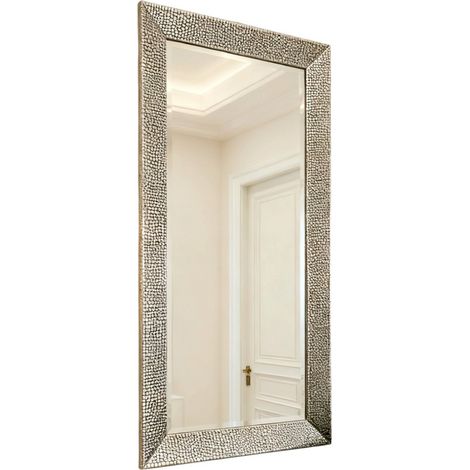 141cm Wall Mirror - L4 x W80 x H141 cm - Silver