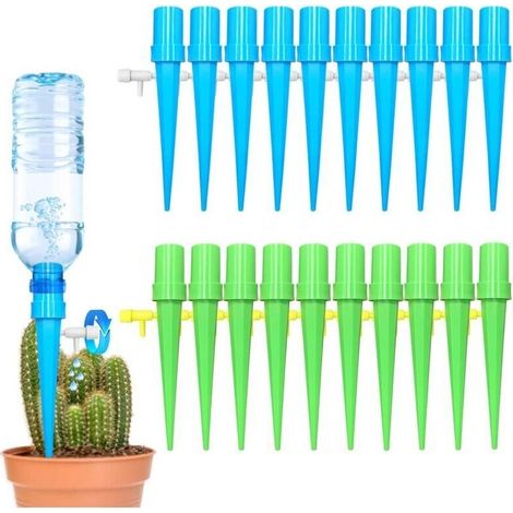 Kit Arrosage Goutte à Goutte 20 Pièces Système Irrigation Automatique Réglable pour Plantes Intérieur Extérieur (1/4)