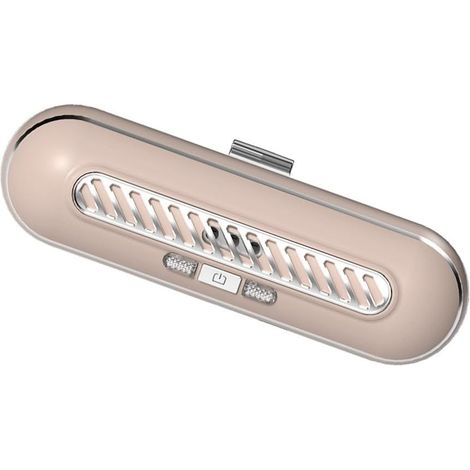 Purificateur Rechargeable USB pour Frigo Compact 14.6cm(Pink) intégrée rechargeable, câble USB inclus, autonomie longue durée, pas de piles à changer, usage continu (1/5)