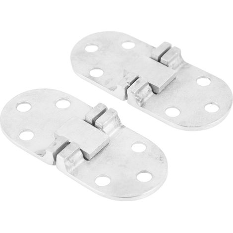 2 charnières de porte robustes en acier inoxydable 316 de qualité marine pour porte de bateau, camping-car ou fenêtre (1/5)
