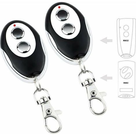 Telecomando Ecostar RSC2 RSE2 a 433 MHz per cancelli. Compatibile con i modelli a codice variabile ECOSTAR a 433 MHz. (1/5)